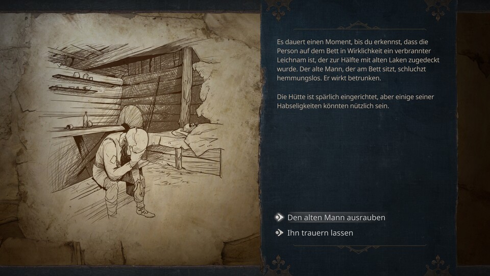 Ein trauernder Witwer braucht seine Habseligkeiten doch nicht mehr, oder?