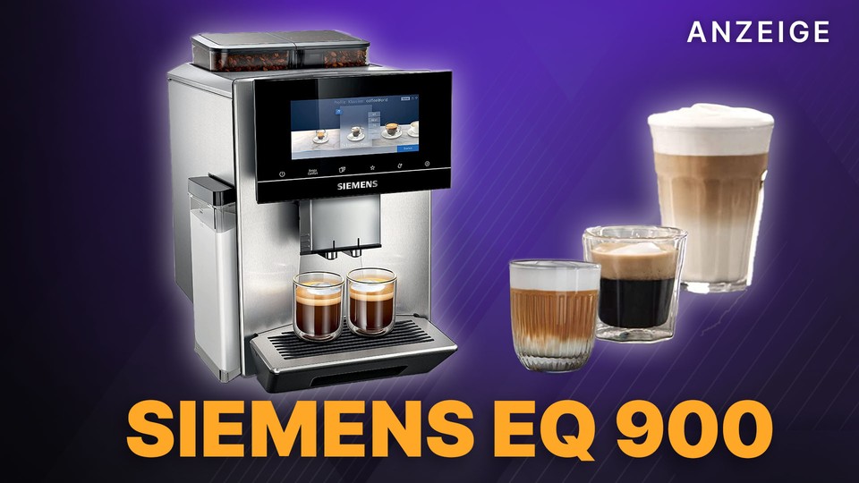 The Siemens EQ900 fully automatic coffee machine is one of the best coffee machines with a milk frother.  This is how you get the best coffee of your life - every day.