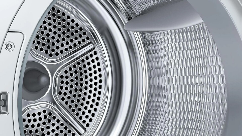 The laundry drum has a capacity of 9 kilograms!