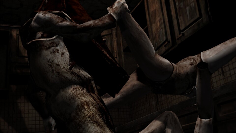 Manche Szenen waren im Original expliziter dargestellt als im Remake. So oder so wurde mir erst am Ende klar, dass hinter Pyramid Head so viel mehr steckt als nur ein gewaltvoller Vergewaltiger und Perversling.