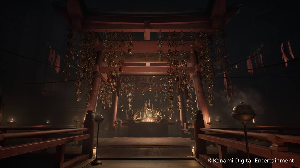 Der Shinto-Tempel aus dem Gameplay ist vermutlich das erste Gebiet in der Alternativwelt, die wir mit Hinako besuchen.