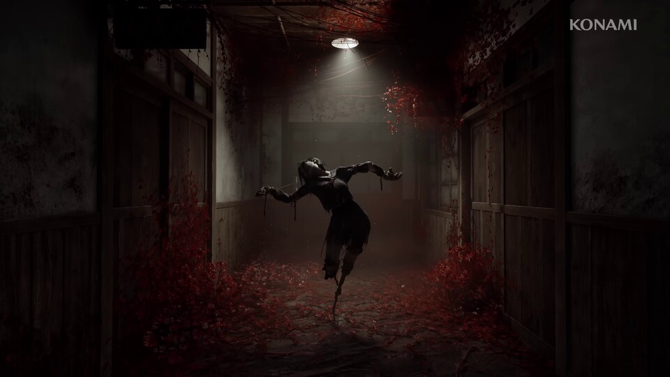 In Silent Hill f verschmelzen florale Muster mit groteskem Body-Horror zu einem surrealen Albtraum.