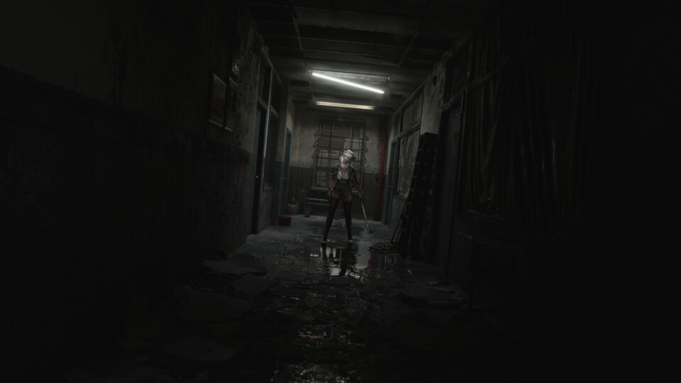 Dieser Screenshot vom Silent Hill 2 Remake könnte uns ein Vorgeschmack auf das Raytracing im Spiel geben.
