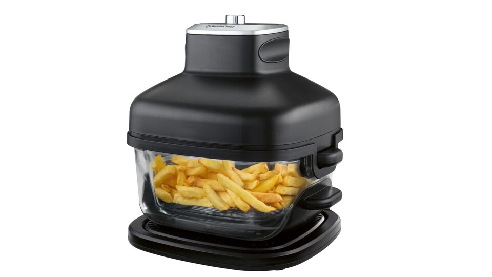 Hier seht ihr immer sofort, wie lange die Pommes noch brauchen, bis sie für euch perfekt sind!