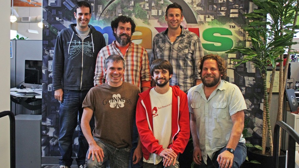 Ocean's Six: Dan Moskowitz, Ocean Quigley, Kip Katsarelis (hinten, v. links n. rechts), Tyler Thompson, Guillaume Piere und Jason Haber.
