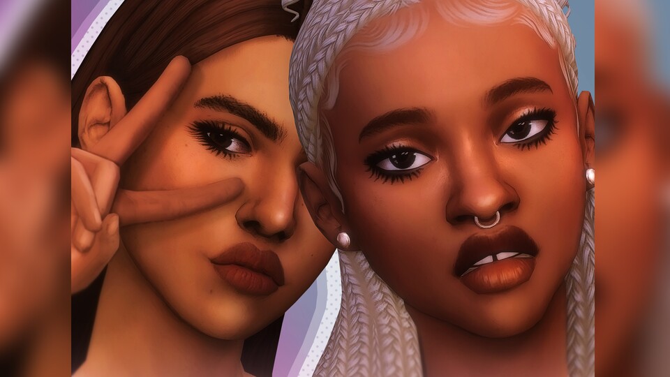 Makeup von PralineSims