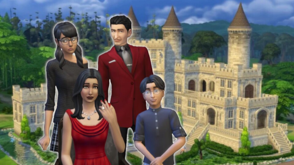 Ihr könnt eure Sim-Familien schon bald in eine Burgfestung einziehen lassen.