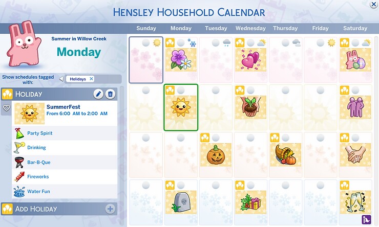 Ein voller Kalender? Kein Problem, wenn es spaßige Events und Feste wie hier sind.