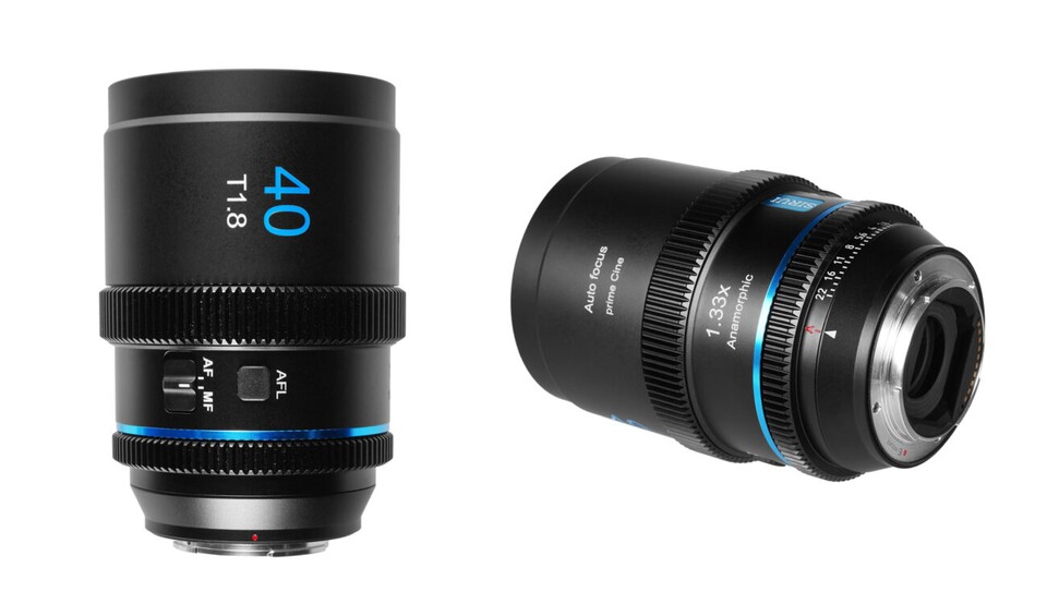 Das Modell, für das ich mich entschieden habe: Die Sirui 40 mm T1.8 1,33x.
