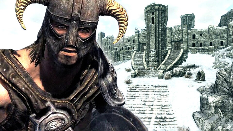 Skyrim-Spieler macht den Selbsttest und beweist: Für Deutsche wäre der höchste Berg Tamriels nur ein kurzer Spaziergang