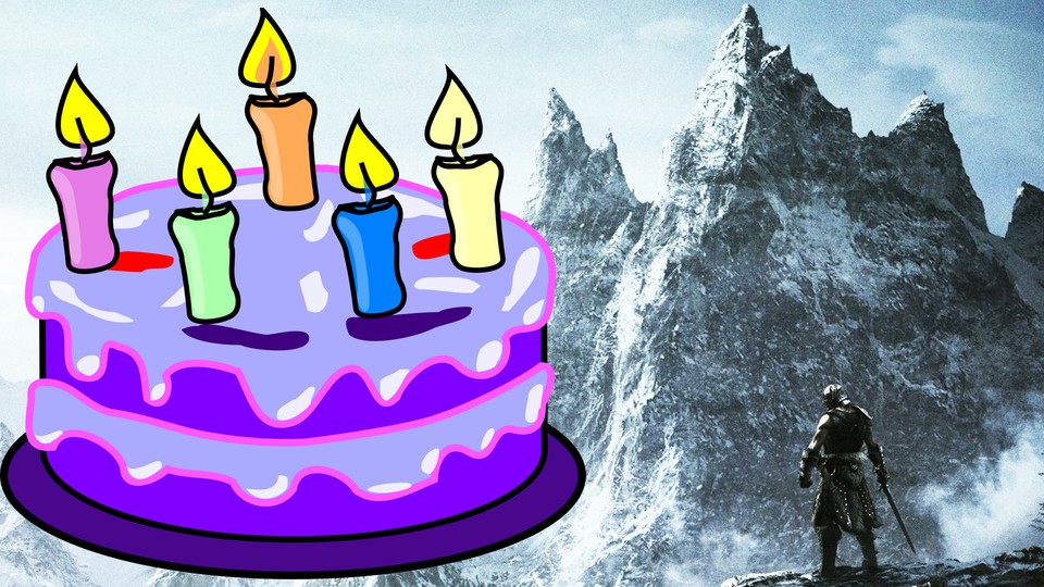 Skyrim hat Geburtstag: Vor acht Jahren erschien The Elder Scrolls 5 für PC, Xbox 360 und PlayStation 3. Auf Reddit gratulieren Fans - und erinnern an das wegweisende Rollenspiel.