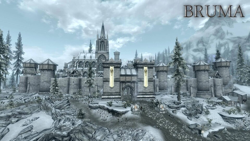 Skyrim Mod: Beyond Skyrim - Bruma