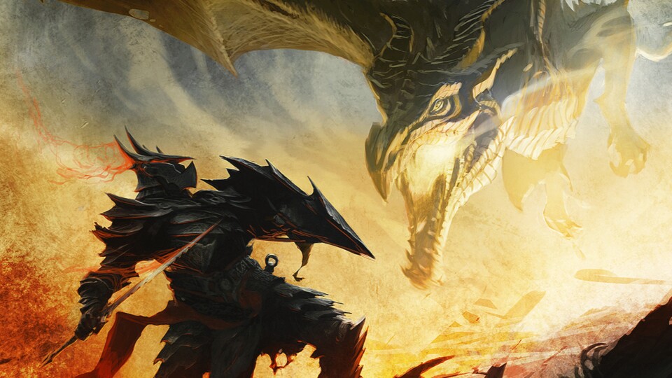 Das Drachenblut ging siegreich aus dem Kampf mit Alduin dem Weltenfresser hervor.