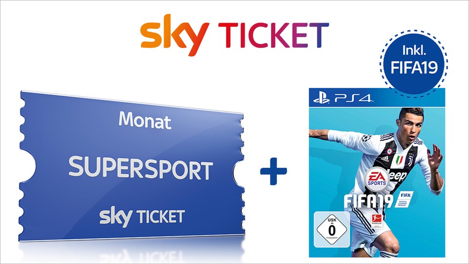 Das Sky Supersport Ticket bekommt ihr in einem besonderen Bundle.