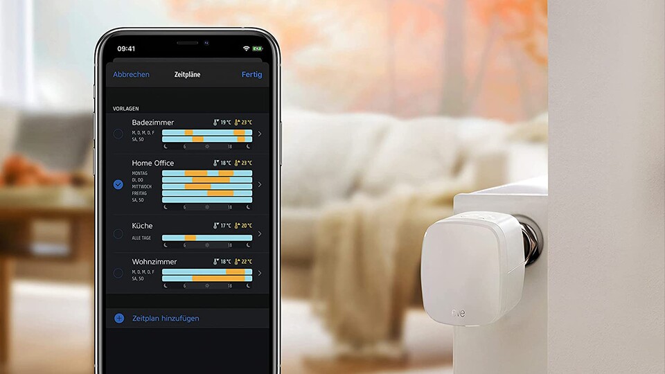 Apps geben an, wo gerade mit welcher Temperatur geheizt wird und können das Thermostat fernsteuern