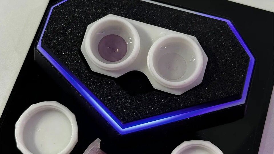 Die Prototypen sehen aus wie herkömmliche Kontaktlinsen. (Bild: Xpanceo)