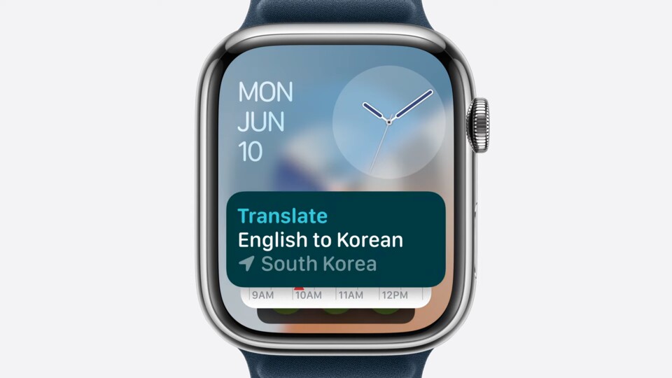 Neu in watchOS 11: Smart Stack.