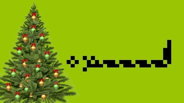 Echte Schlangen wünschen wir niemandem im Weihnachtsbaum, das wäre eine böse Überraschung. Aber das digitale Snake passt perfekt auf den Baum.