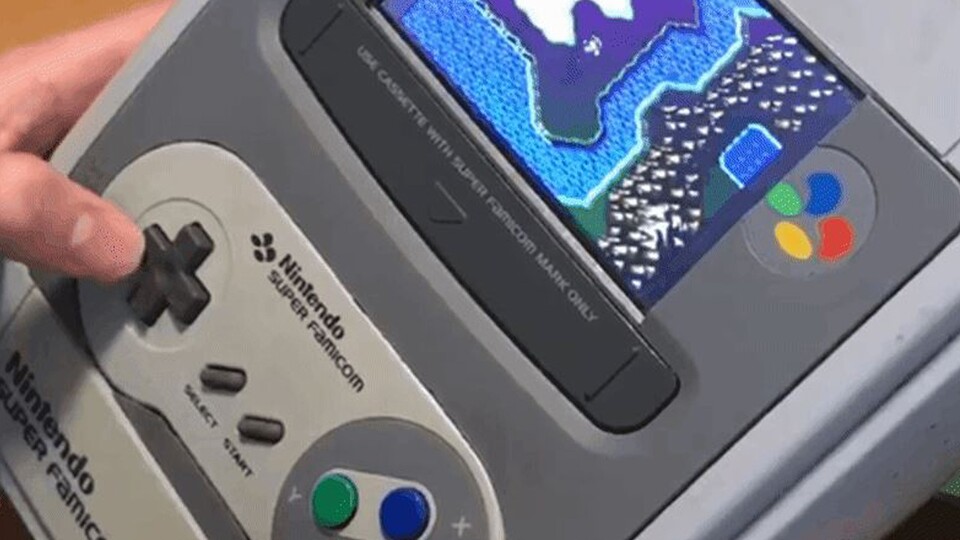 Das portable SNES. ©huxarufaxara