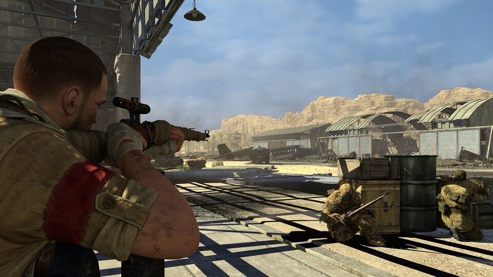Sniper Elite 3 unterstützt jetzt auch die AMD-Technologie Mantle, die die Performance verbessert und Energie spart.