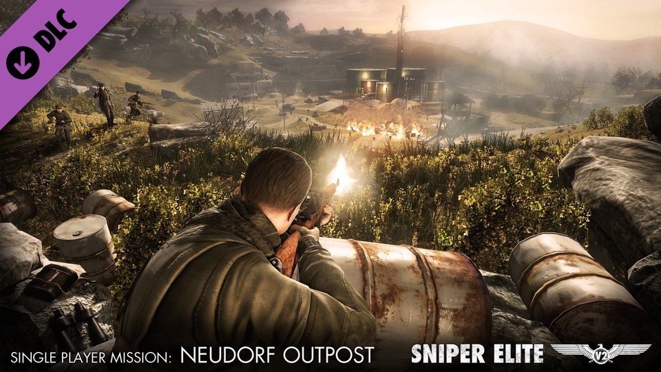 Der DLC »The Neudorf Outpost Pack« für Sniper Elite V2 ist da.