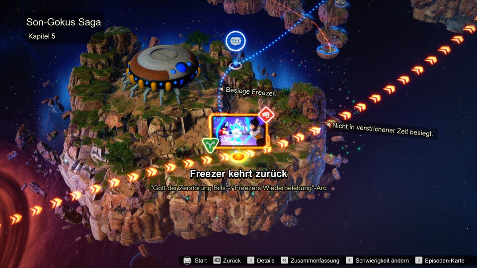 Kann unser Held Freezer in seiner neuen Form bezwingen?