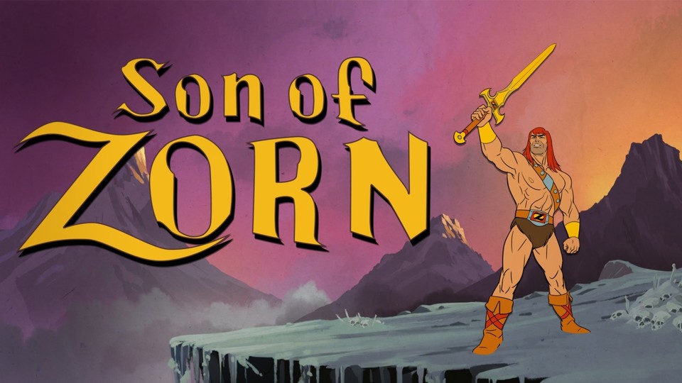 In der neuen US-Serie Son of Zorn verschlägt es Cartoon-Held Zorn in die reale Welt. 