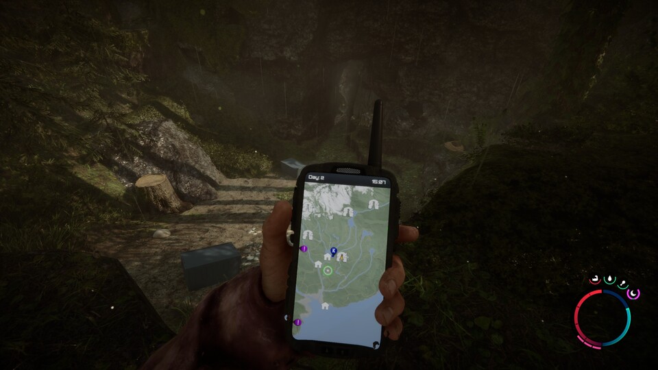 Für das Kreuz müsst ihr euch in diese Höhle begeben.