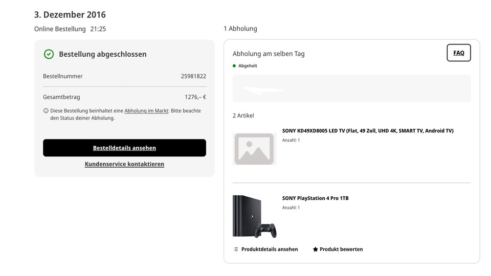 Puh. Vor fast zehn Jahren habe ich mir mit Anfang 20 eine große Anschaffung von meinem Weihnachtsgeld geleistet: einen Fernseher mit einer PS4 Pro. Schön wars!