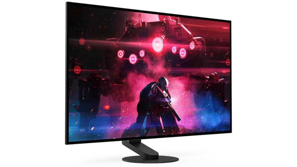 Mit einer Maximalhelligkeit von bis zu 1300 nits knallt dieser OLED-Bildschirm von Sony euch einen wahren Regenbogen an satten Farben um die Ohren! 🌈