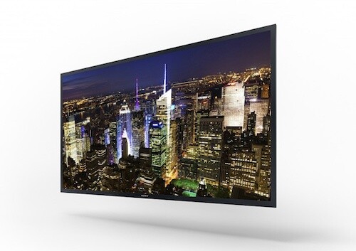 Auf der Consumer Electronics Show zeigt Sony einen Fernseher mit 56 Zoll Displaydiagonale und der hohen 4K-Auflösung. Und beweist damit, dass sich TV-Käufer in der Zukunft nicht zwischen OLED und 4K entscheiden müssen.