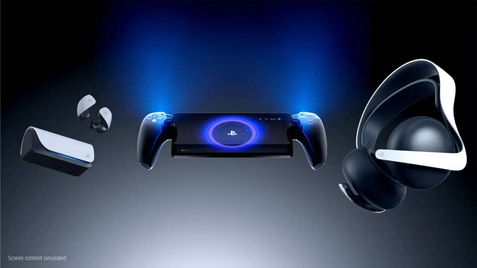 Playstation Portal mit Zubehör. (Bild: Sony)