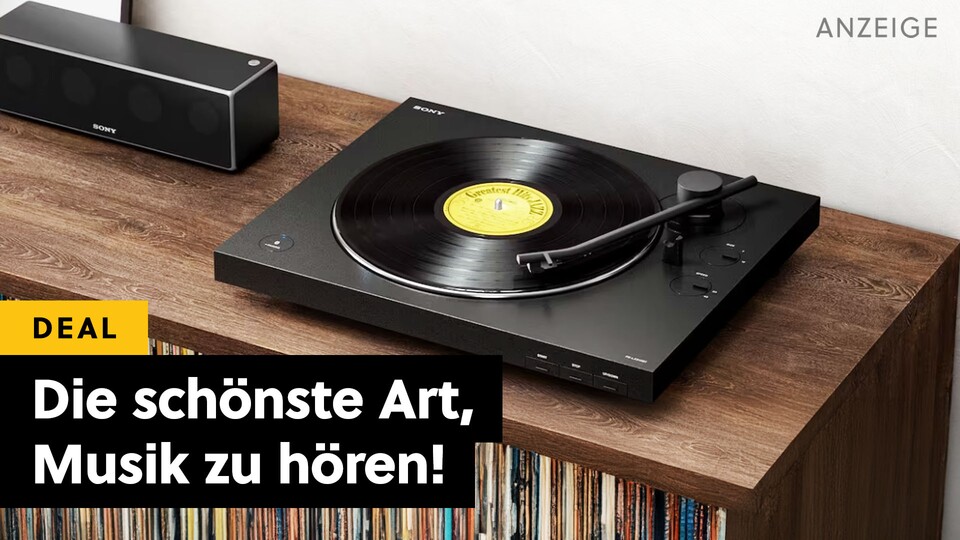 Plattenspieler Mit Verstärker Und Boxen Test Sony Plattenspieler mit Diamantnadel: Die schönste Art, Musik zu hören