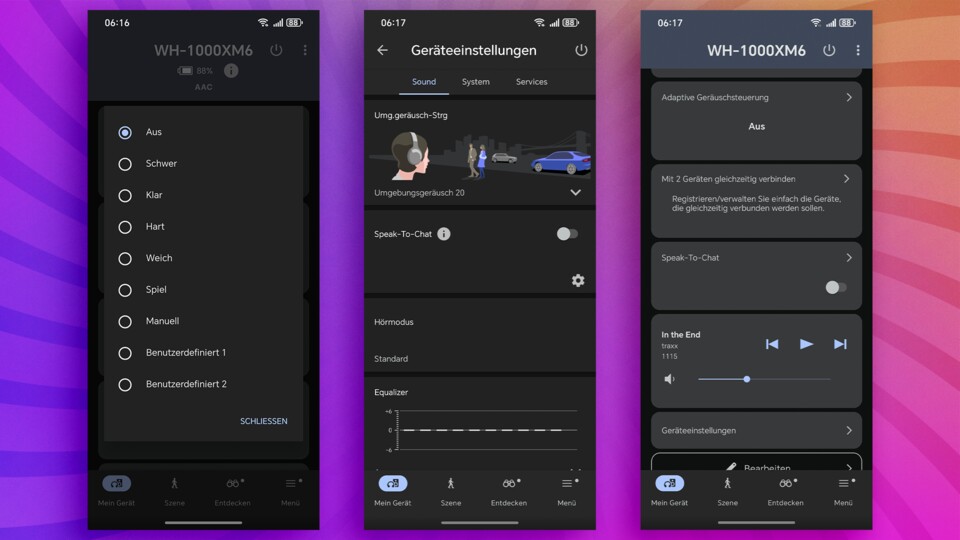 A possible reason to complain: the app looks a little old and spartan. (image: Maxe S., Gamestar)