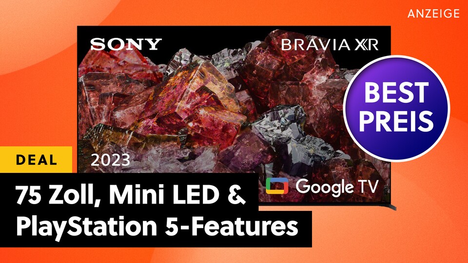 Der Sony Bravia 4K Smart TV mit 75 Zoll Bildschirmdiagonale ist mit zahlreichen, exklusiven Features perfekt für die Sony PlayStation 5 geeignet!