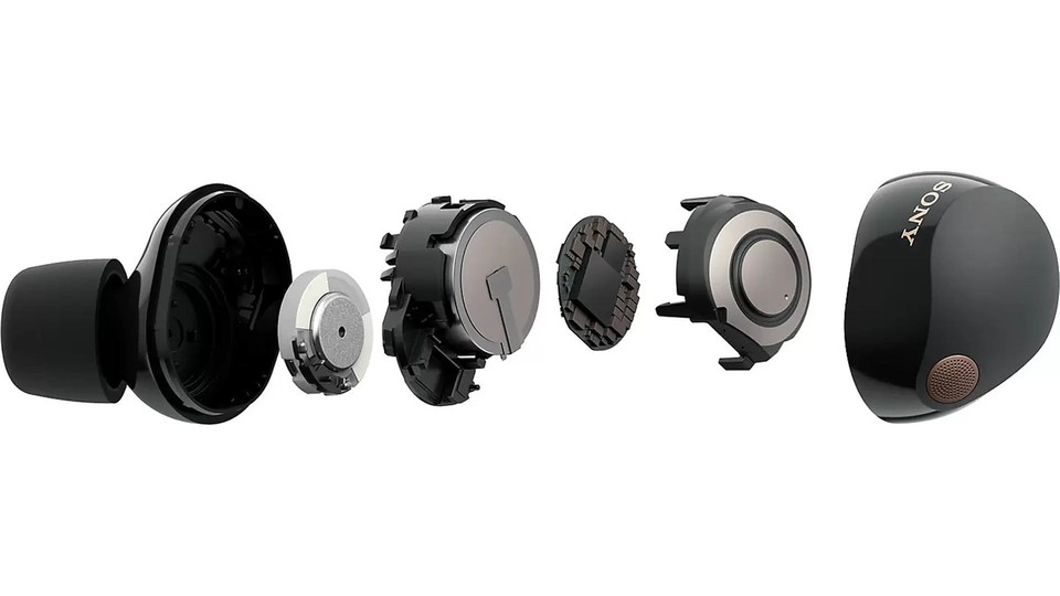 Das weltweit beste Noise Cancelling für Earbuds verspricht Sony - und besseren Sound dank 30% größerer Treiber.