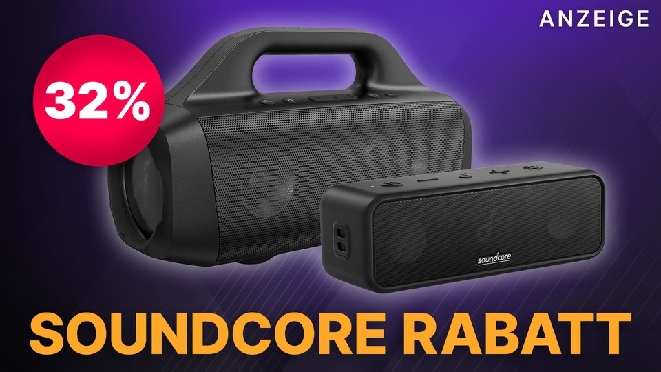 Soundcore Rabatt Aktion bei Amazon: Sichert euch jetzt Bluetooth Lautsprecher zum Bestpreis