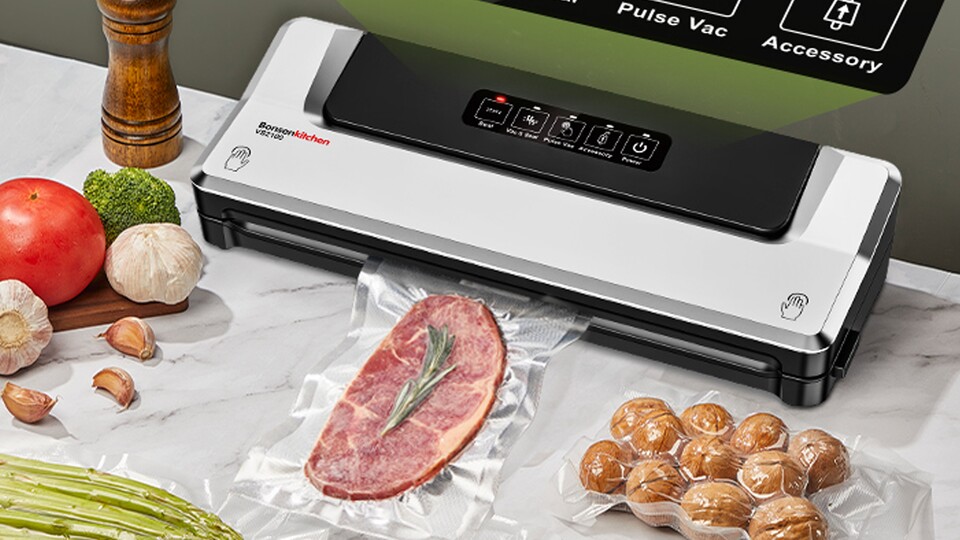 Mit einem Vakuumiergerät lässt sich nicht nur Fleisch perfekt einschweißen, sondern nahezu alle Lebensmittel deutlich haltbarer machen.