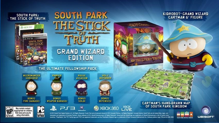 Die »Grand Wizard Edition« von South Park: Der Stab der Wahrheit.