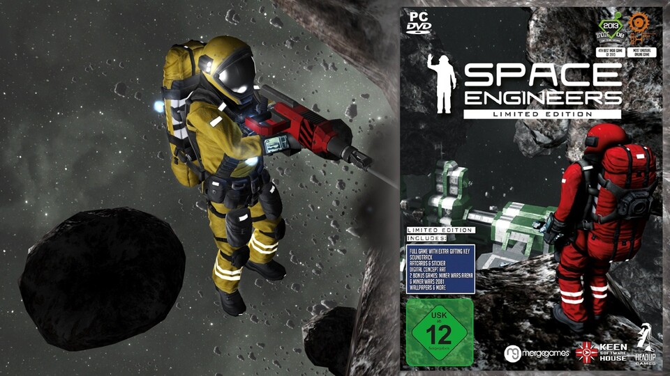 Die »Limited Edition« von Space Engineers erscheint am 13. November für 29,99 Euro.