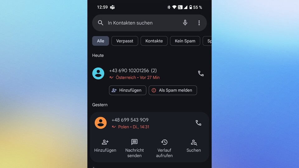 So sehen die Robocalls in der Praxis aus: ein Beispiel von unserem Autor Nils Raettig, der das auch schon erleben musste. (Bildquelle: Nils RaettigGameStar Tech)