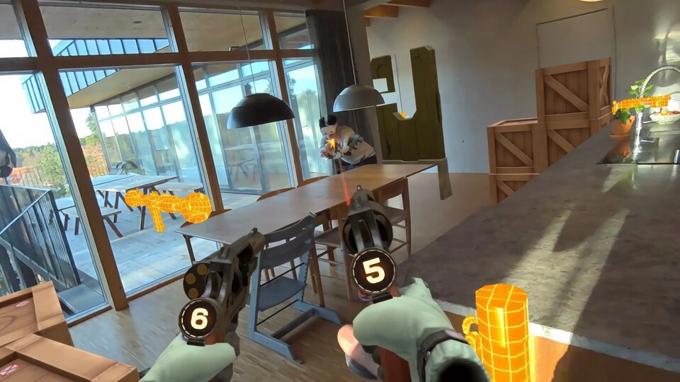 Spatial Ops plays in your living room - mixed reality makes it possible.