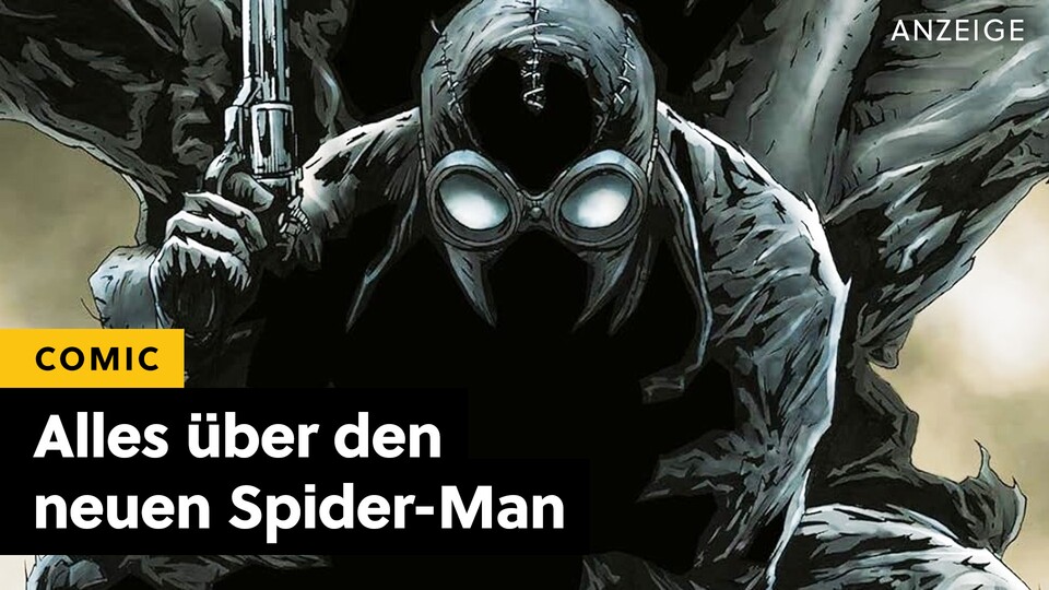 Ja, Spider-Noir ist etwas direkter und nutzt einen Revolver.