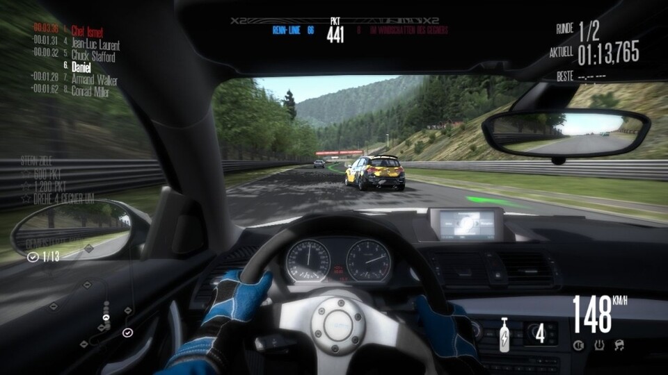 Das Geschwindigkeitsempfinden aus Spielen wie Need for Speed: Shift ist nah am realen Erleben in der wirklichen Welt.