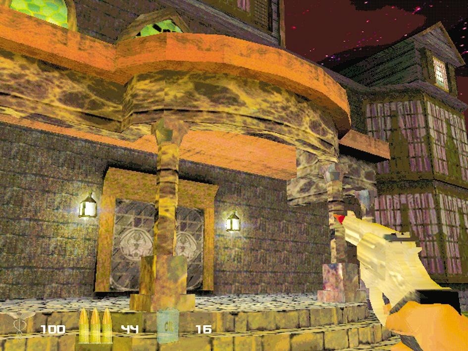 Das Vorzeige-Actionspiel Winthorp's Mansion holt alles aus den begrenzten Ressourcen der Game-Studio-Engine raus.