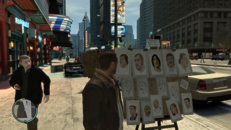 GTA 4 quillt über mit unzähligen Details, die die Spielwelt sehr glaubwürdig machen.
