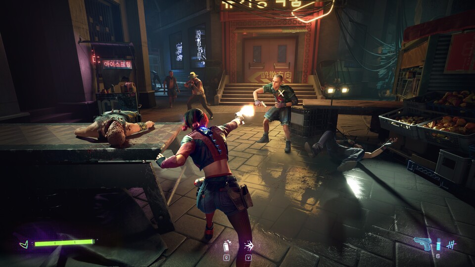 Das Kampfsystem ist unter anderem von den Batman-Arkham-Spielen inspiriert.