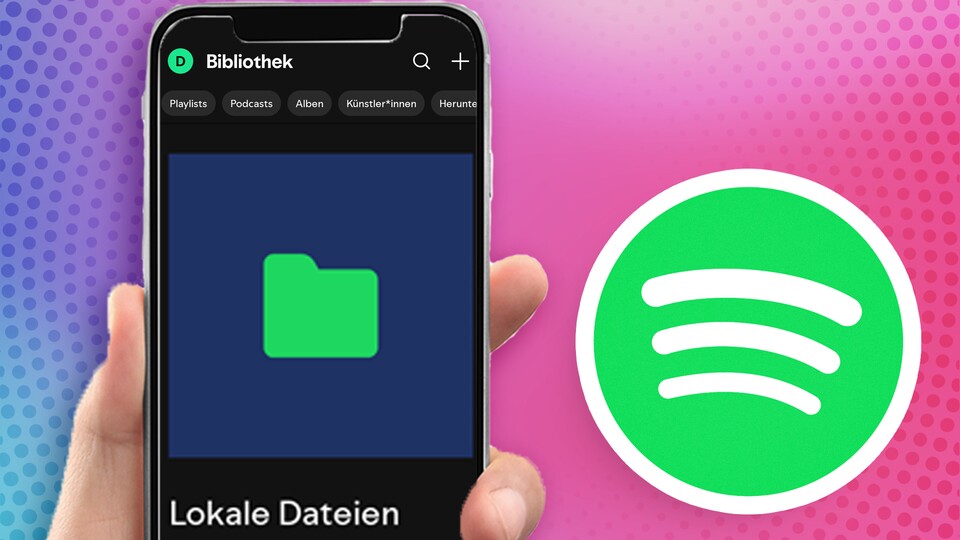 Ihr könnt bei Spotify auch eure eigene Musik einbinden – so gehts.