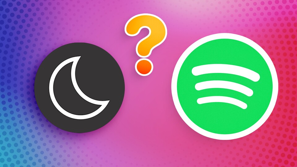 Das Mond-Symbol dürfte euch bald auf Spotify auffallen – hier erfahrt ihr, wofür der steht. (Symbol: Solayman, Adobe Stock
