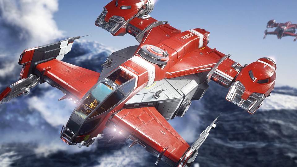 Schicker Flitzer? Nein, das neue Raumschiff von Star Citizen ist ein Krankenwagen fürs Weltall. Cloud Imperium Games hat uns im exklusiven Interview Details verraten. Mit Alpha 3.8.1 ist das Vehikel flugfähig.